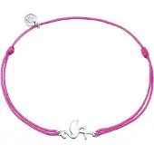 Glanzstücke Pulsera fucsia / plata