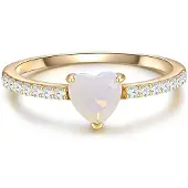 Glanzstücke Anillo oro / transparente / blanco