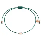 Glanzstücke Pulsera oro rosa / petróleo