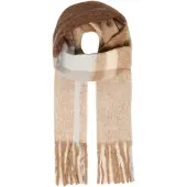 Oxmo Chal 'Vivi' beige / marrón / marrón moteado