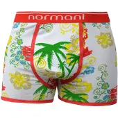 Normani Calzoncillo boxer amarillo / verde / rojo / blanco