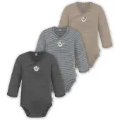 Normani Pijama entero/body beige / gris / antracita / blanco