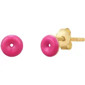 Glanzstücke Pendientes dorado / rosa
