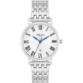 Trilani Reloj analógico plata
