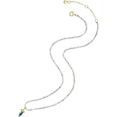 Glanzstücke Cadena oro / gris / verde