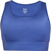 Faina Athlsr Sujetador deportivo azul cobalto