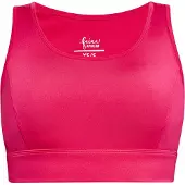 Faina Athlsr Sujetador deportivo fucsia