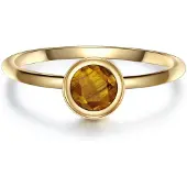 Glanzstücke Anillo dorado / oro