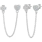 Glanzstücke Pendientes plata