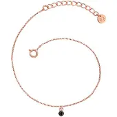 Glanzstücke Pulsera oro rosa / negro