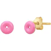 Glanzstücke Pendientes dorado / rosa