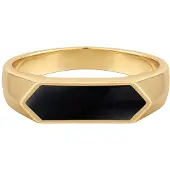 Glanzstücke Anillo dorado / negro