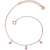 Glanzstücke Pulsera oro rosa / rosa