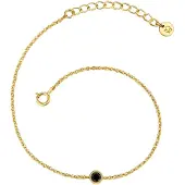 Glanzstücke Pulsera dorado / negro