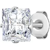 True Rebels Pendientes plata / transparente