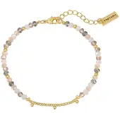 Yokoamii Pulsera oro / rosé / plata / blanco perla