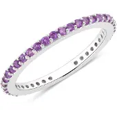 Rafaela Donata Anillo lila / plata