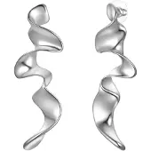 Yokoamii Pendientes plata