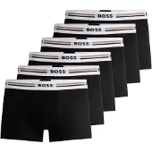 BOSS Calzoncillo boxer beige oscuro / negro / blanco