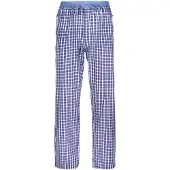 Luca David Pantalón de pijama 'Olden Glory ' azul / añil / blanco