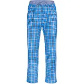 Luca David Pantalón de pijama 'Olden Glory' navy / negro / offwhite