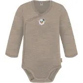 Normani Pijama entero/body 'Kaitaia' beige / blanco