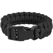 Normani Pulsera 'Paracord' negro