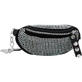 NAEMI Riñonera negro / plata
