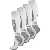 Normani Calcetines deportivos gris moteado / blanco