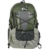 Polar Husky Mochila deportiva ' Bacara ' antracita / gris claro / oliva