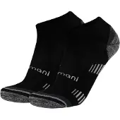 Normani Calcetines deportivos gris claro / negro