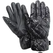 Normani Guantes con dedos 'Cocoon' negro