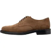 JOOP! Zapatos con cordón 'Velluto Archy' cognac