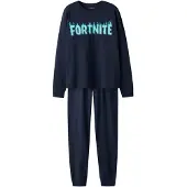 TWO SOON Pijama 'Fortnite' navy / azul claro