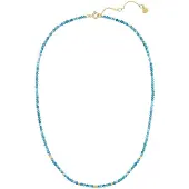 Glanzstücke Cadena azul / oro