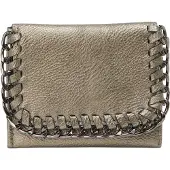 Ebeeza Cartera gris plateado