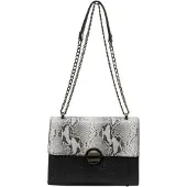 NAEMI Bolso de hombro gris basalto / gris claro / negro