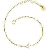 Glanzstücke Pulsera oro / blanco
