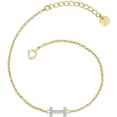 Glanzstücke Pulsera oro / plata