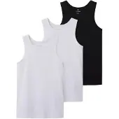 TWO SOON Camiseta térmica negro / blanco