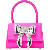 NAEMI Bolso de mano rosa / plata