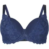 Zizzi Sujetador 'Leva' azul oscuro