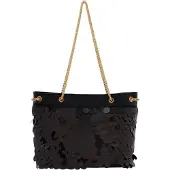 KRZY Bolso de hombro oro / negro