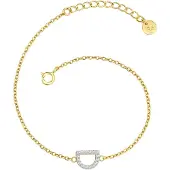 Glanzstücke Pulsera dorado / plata
