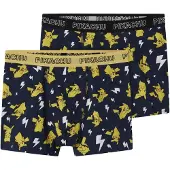 TWO SOON Calzoncillo 'Pokémon' navy / amarillo / rojo / blanco