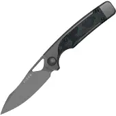 Kizer Cutlery Navaja Ara S45VN, Titanium & Brittany Blue Camo CF