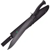 Frost Cutlery Machete Rubber Handle, negro