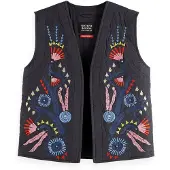 Scotch & Soda Chaleco Embroidered