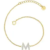 Glanzstücke Pulsera oro / blanco