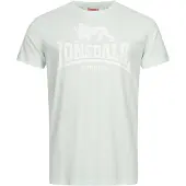 Lonsdale Camiseta 'St. Erney' verde claro / blanco